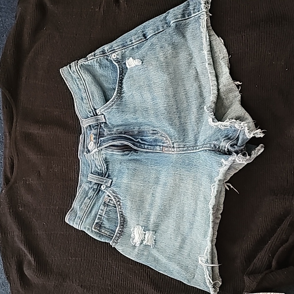 Uniqlo jean shorts - for 24" waist